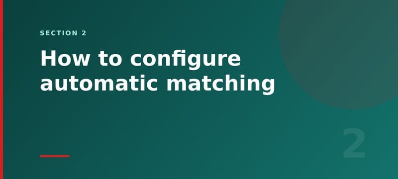 How to configure automatic matching — Bank Reconciliation in Business Central: The Five-Minute Setup